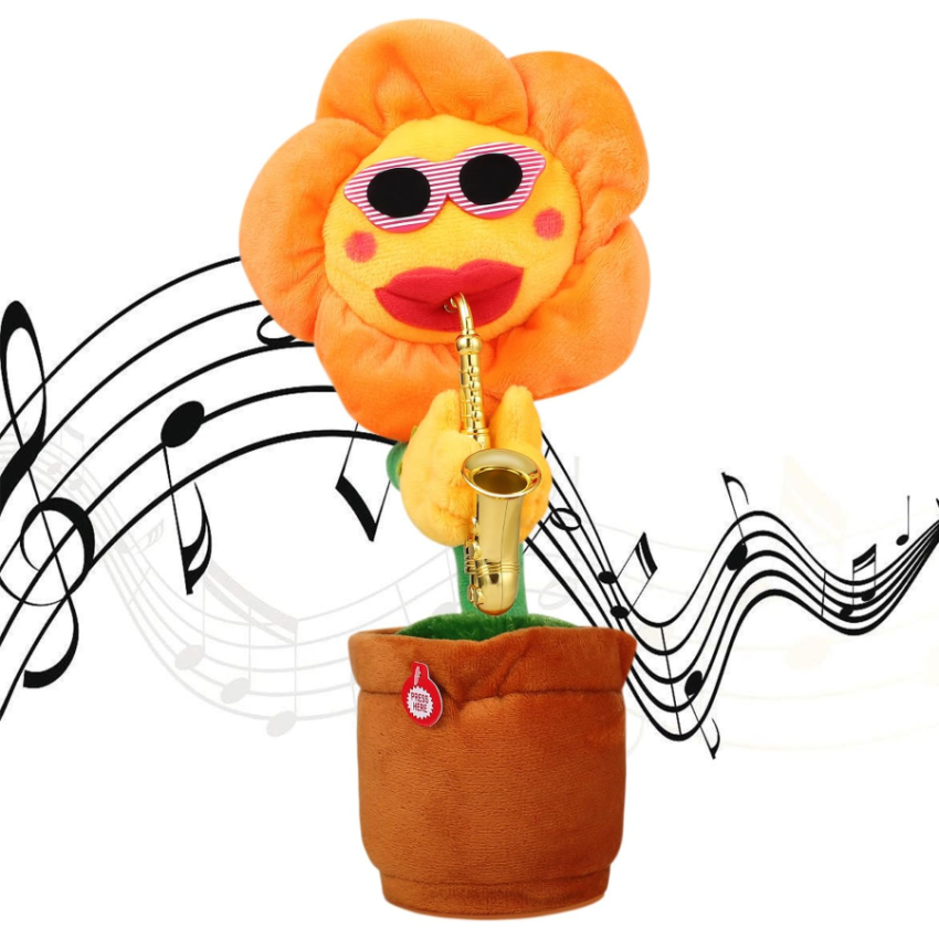 Enchanting Flower Talking Singing Dancing Plush