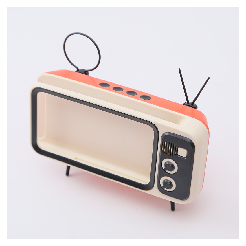 Retro TV Speaker Phone Stand