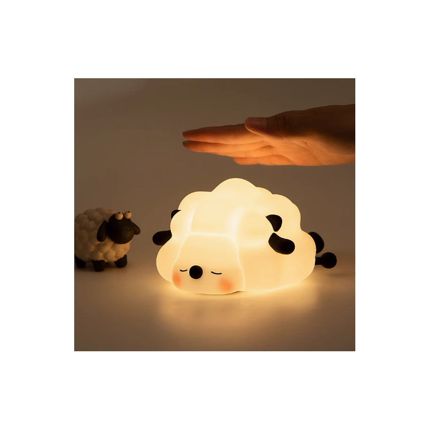 Sheep clapping sensor silicone lamp