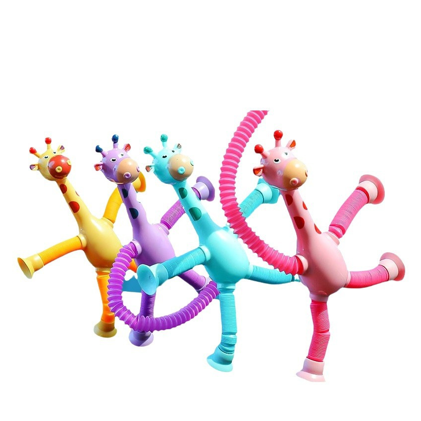 Suction Cup Giraffe Head with Lights 4pcs