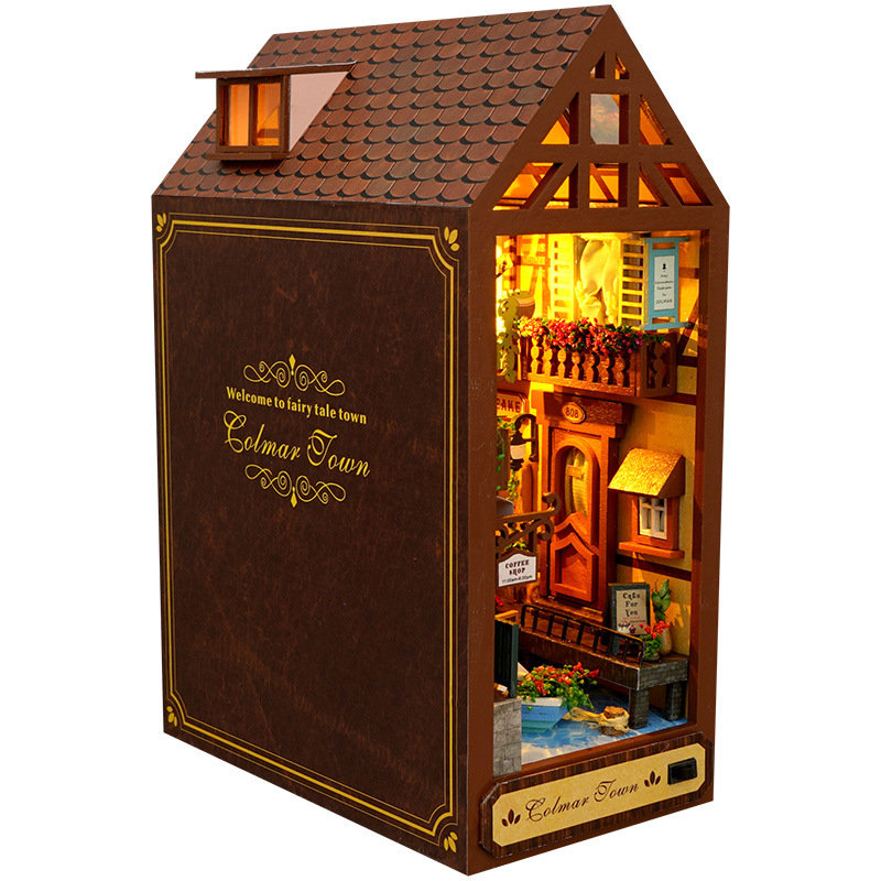 Cottage Diorama Book Puzzle Glow House