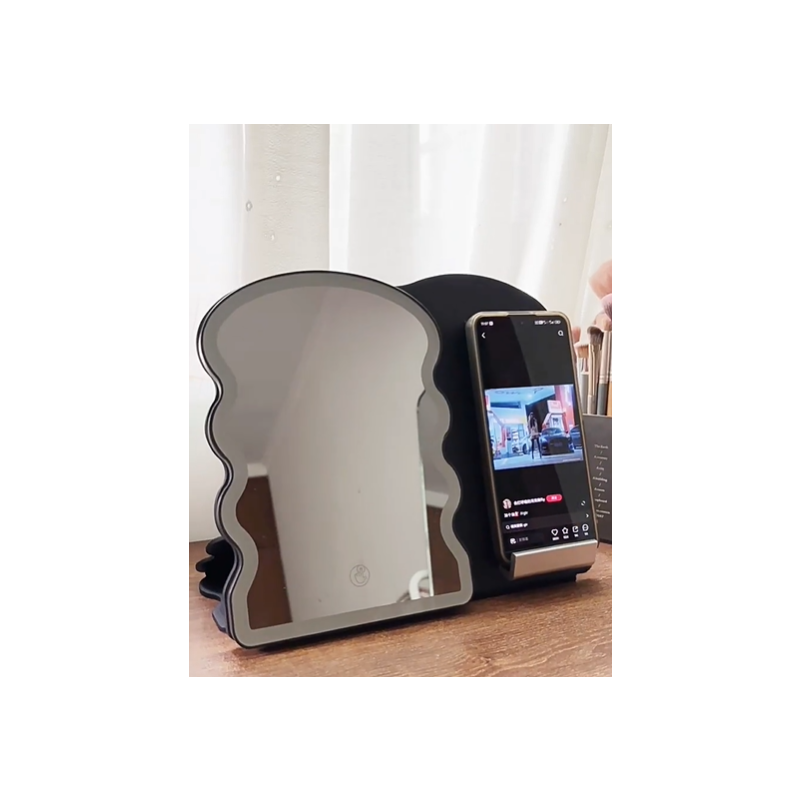 Multifunctional Led Makeup Mirror with Mobile Phone Wireless Charging