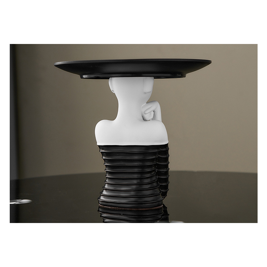 Art Woman Tray Ornament Storage