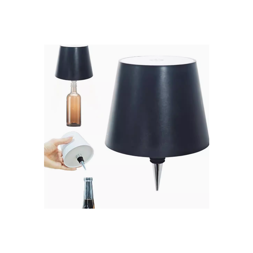 Embedded Adjustable Wine Bottle Lamp