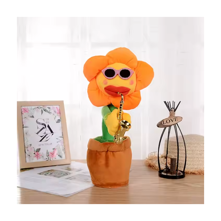 Enchanting Flower Talking Singing Dancing Plush