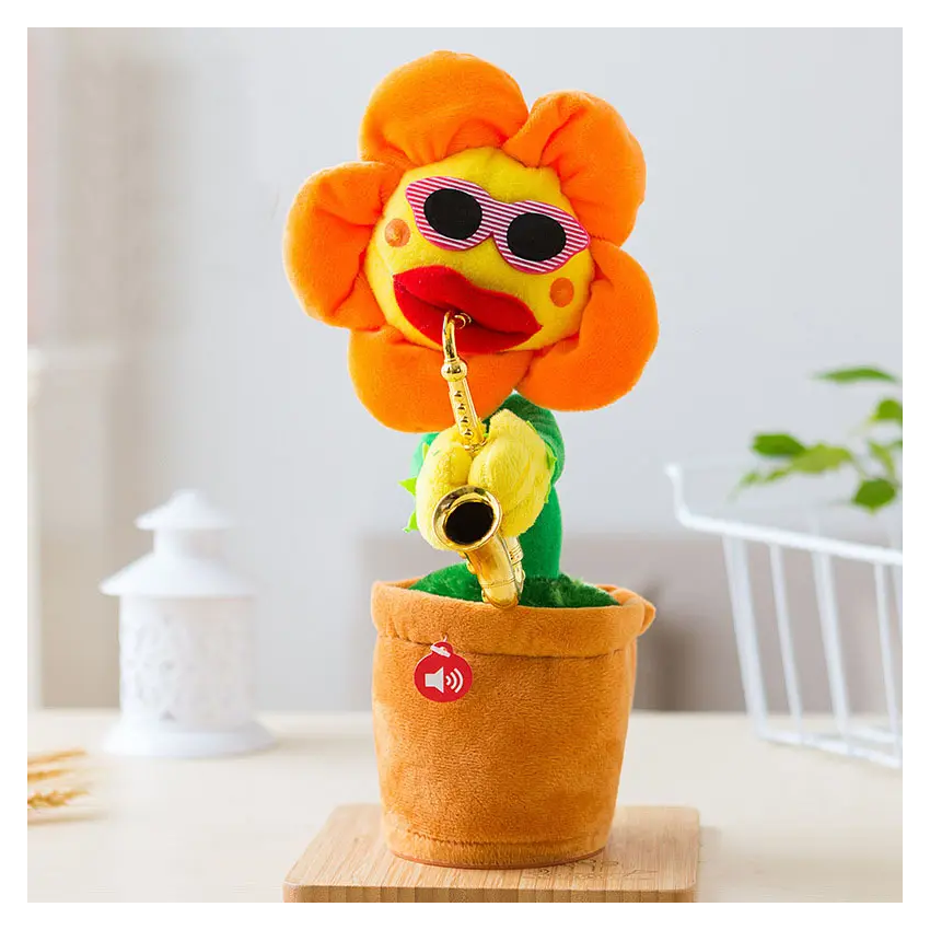 Enchanting Flower Talking Singing Dancing Plush