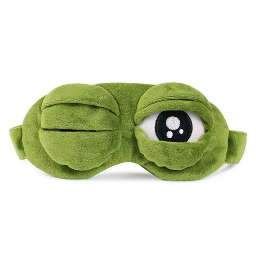 Sad Frog Eye Mask