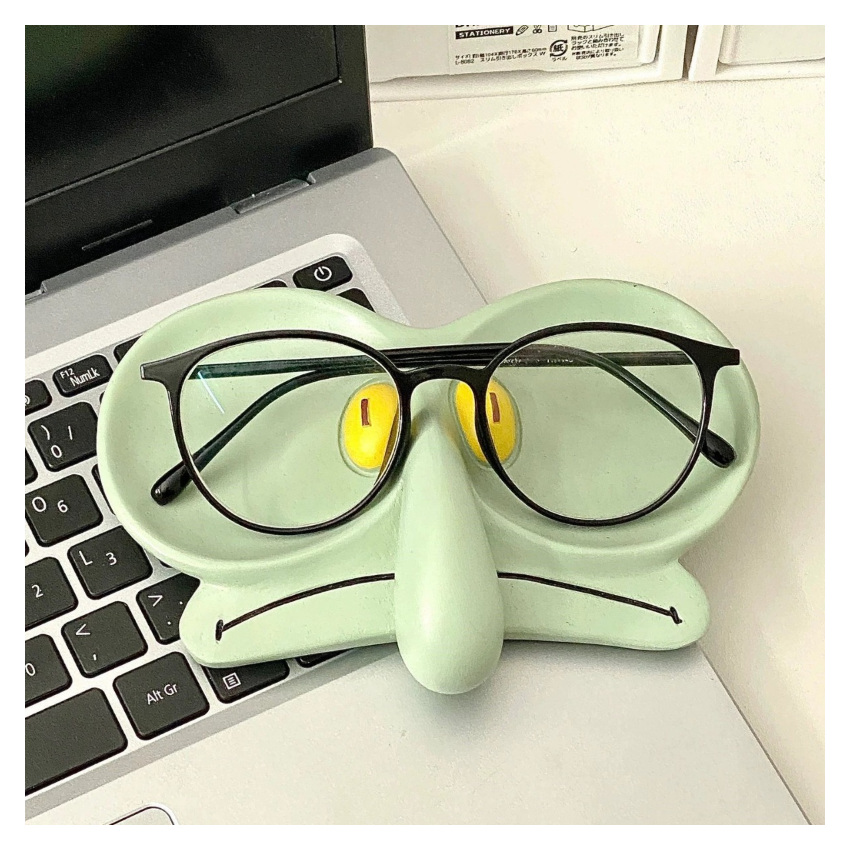Squidward Glasses Holder Jewelry Box Organizer Tray